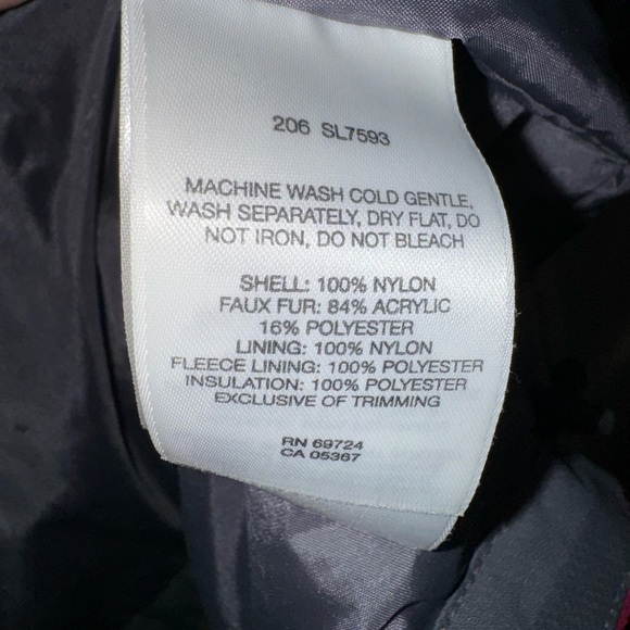 Women's Columbia Omni-Tech Faux Fur Lined Parka Size Medium - Picture 10 of 11